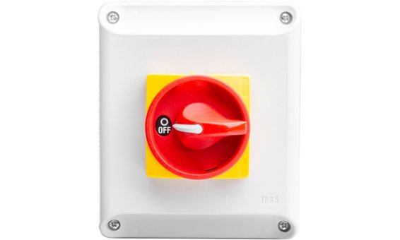 Weidmüller Sezionatore di carico CA, 600 V, 32 A, a 4 poli - manuale